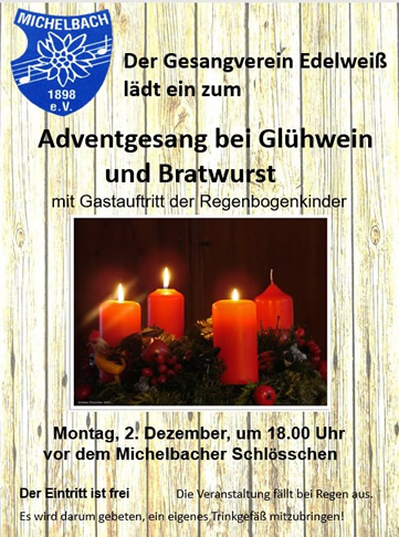Glühweinsingen 02.12.2024